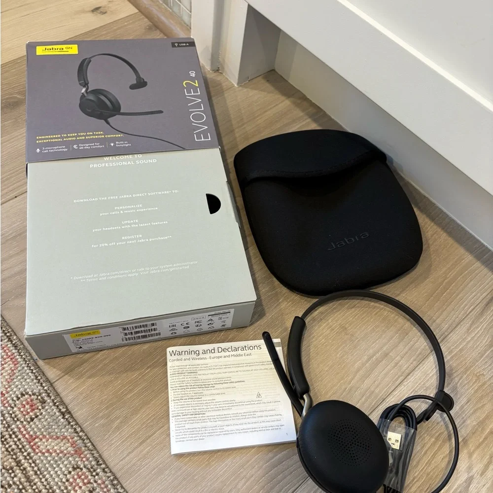 Jabra Black Computer Headset